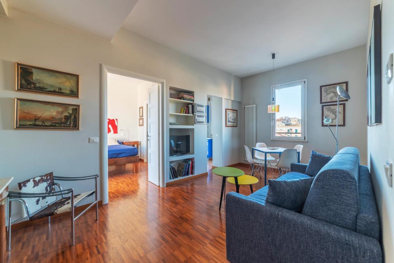 Bright Apt With Views Of San Pietro Rome Exterior photo