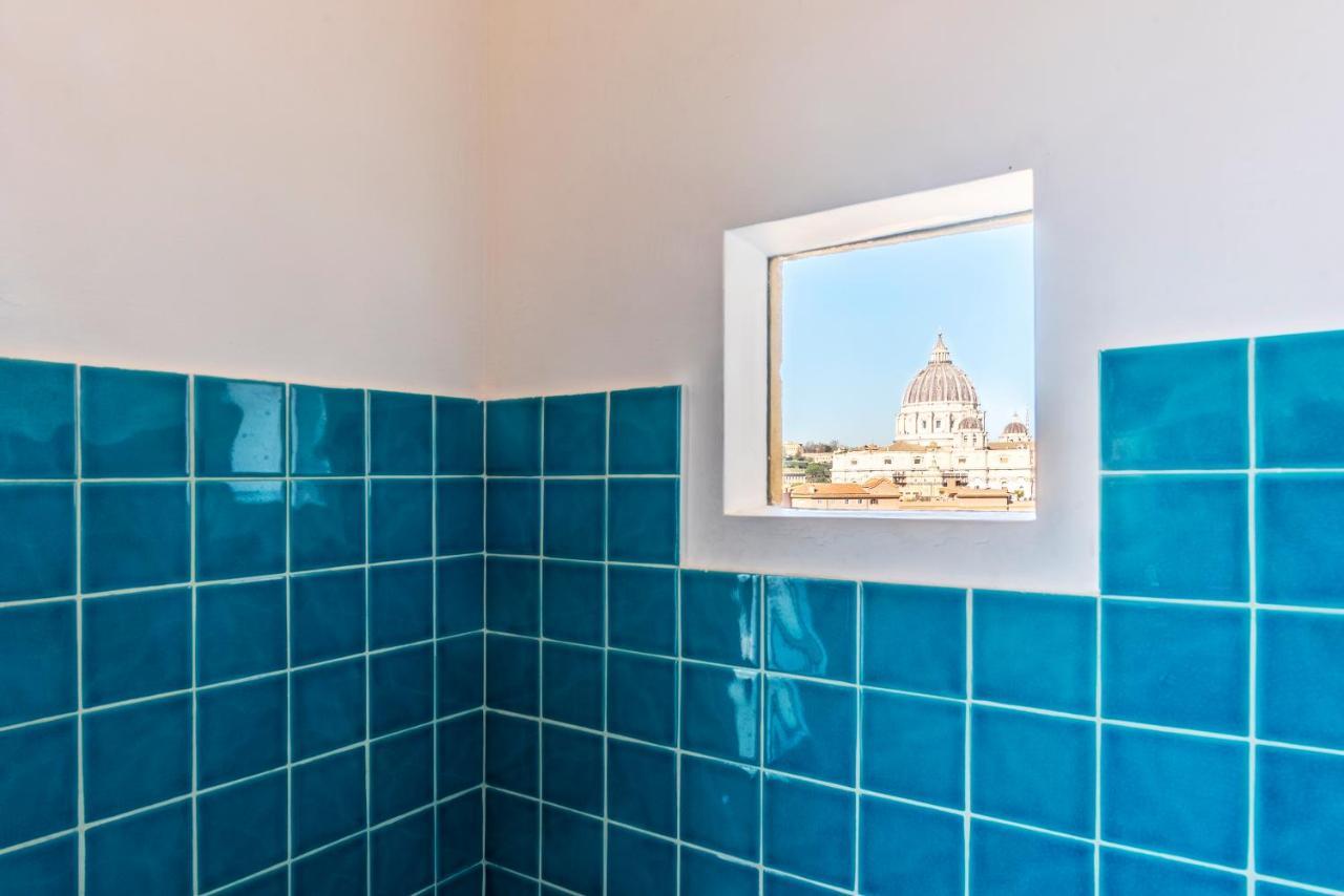 Bright Apt With Views Of San Pietro Rome Exterior photo